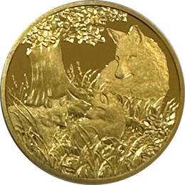 100 Euro Goldmünzen Österreich 2016 Wildtiere Fuchs