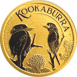 Kookaburra Goldmünze 1/10 Unze 2023