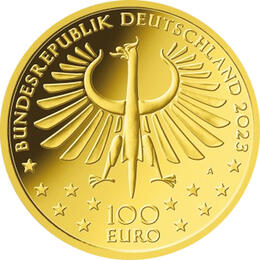100 Euro Goldmünze 2023 Literatur Faust