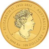Lunar III Drache 1 Unze Gold 2024