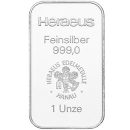 Silberbarren 31,1 Gramm