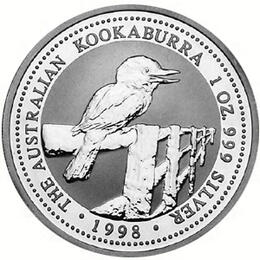 Kookaburra 1 Unze 1998