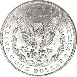 American Silber Morgan Dollar USA historische Silbermünze