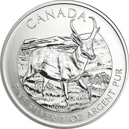 Antilope 2013 1 Unze Silber Kanada Wildlife Serie