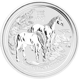 Pferd 1 Unze 2014 Lunar II