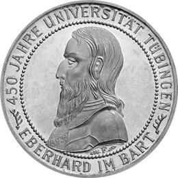 Jaeger 329 Weimarer Republik 5 Reichsmark Universität Tübingen 1927