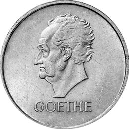 Jaeger 350 Weimarer Republik 3 Reichsmark Wolfgang Goethe 1932