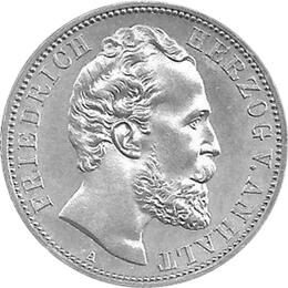 Jaeger 19 Anhalt 2 Mark Friedrich 1876