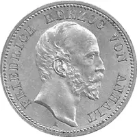 Jaeger 20 Anhalt 2 Mark Friedrich 1896