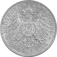 Jaeger 20 Anhalt 2 Mark Friedrich 1896