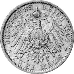 Jaeger 22 Anhalt 2 Mark Friedrich 1904