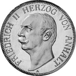 Jaeger 23 Anhalt 3 Mark Friedrich 1909-1911