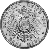 Jaeger 23 Anhalt 3 Mark Friedrich 1909-1911