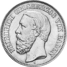 Jaeger 26 Baden 2 Mark Friedrich 1876-1888