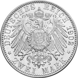 Jaeger 30 Baden 2 Mark Friedrich 1902