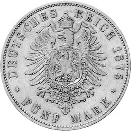 Jaeger 42 Bayern 5 Mark Ludwig 1874-1876