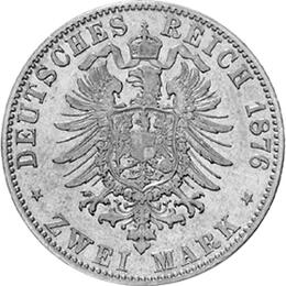 Jaeger 66 Hessen 2 Mark Ludwig 1876-1877