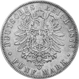 Jaeger 67 Hessen 5 Mark Ludwig 1875-1876