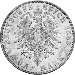 Jaeger 69 Hessen 5 Mark Ludwig 1888