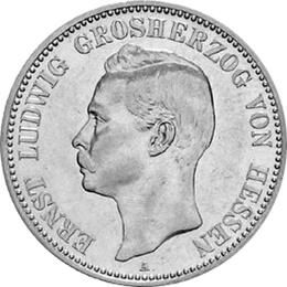 Jaeger 72 Hessen 2 Mark Ernst Ludwig 1895-1900