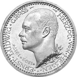 Jaeger 77 Hessen 3 Mark Regierungsjubiläum 1917
