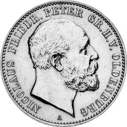 Jaeger 93 Oldenburg 2 Mark Nicolaus Friedrich Peter 1891