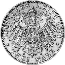 Jaeger 93 Oldenburg 2 Mark Nicolaus Friedrich Peter 1891