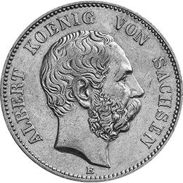 Jaeger 121 Sachsen 2 Mark Albert 1876-1888