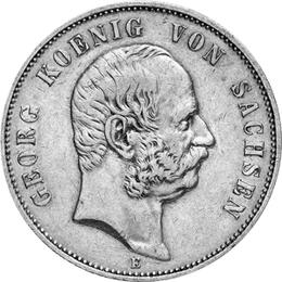 Jaeger 130 Sachsen 5 Mark Georg 1903-1904
