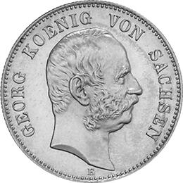 Jaeger 131 Sachsen 2 Mark Georg Münzbesuch 1903