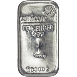 Silberbarren 1000 Gramm Fiji