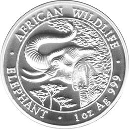 Somalia Elefant 1 Unze 2005