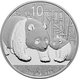 China Panda 1 Unze 2011