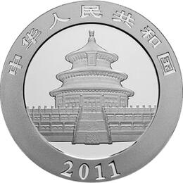 China Panda 1 Unze 2011