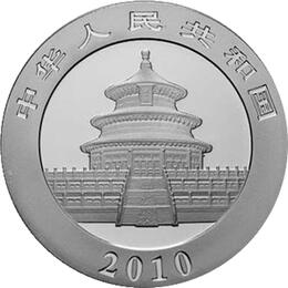 China Panda 1 Unze 2010