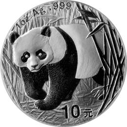 China Panda 1 Unze 2002
