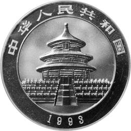 China Panda 1 Unze 1993
