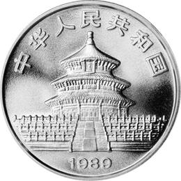 China Panda 1 Unze 1989