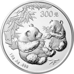 China Panda 1 Kilo 2006 Silberpanda 300 Yuan