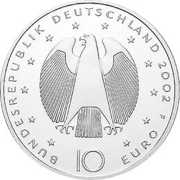 10 Euro Silber Gedenkmünze PP 2002 Einführung des Euro