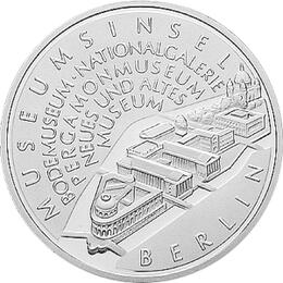 10 Euro Silber Gedenkmünze PP 2002 Museumsinsel Berlin