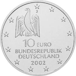 10 Euro Silber Gedenkmünze ST 2002 Documenta Kassel