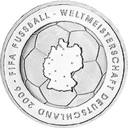 10 Euro Silber PP 2003 Fussball WM Deutschland