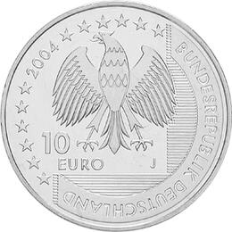 10 Euro Silber ST 2004 Nationalpark Wattenmeer