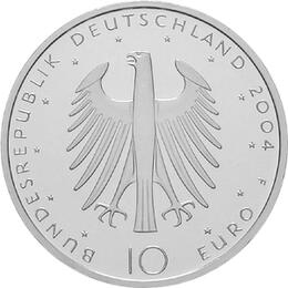 10 Euro Silber Gedenkmünze PP 2004 Eduard Mörike