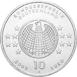 10 Euro Silber Gedenkmünze PP 2005 Albert Einstein