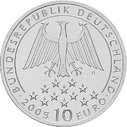 10 Euro Silber Gedenkmünze ST 2005 Friedrich Schiller