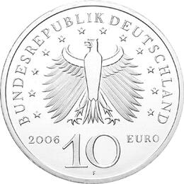 10 Euro Silber Gedenkmünze PP 2006 Friedrich Schinkel