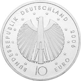 10 Euro Silber PP 2006 Fussball WM Deutschland