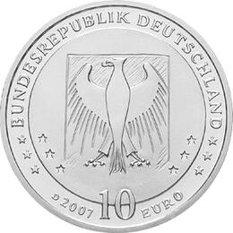 10 Euro Silber Gedenkmünze ST 2007 Wilhelm Busch
